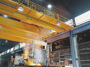 Heavy Duty Overhead Crane for Ironwork